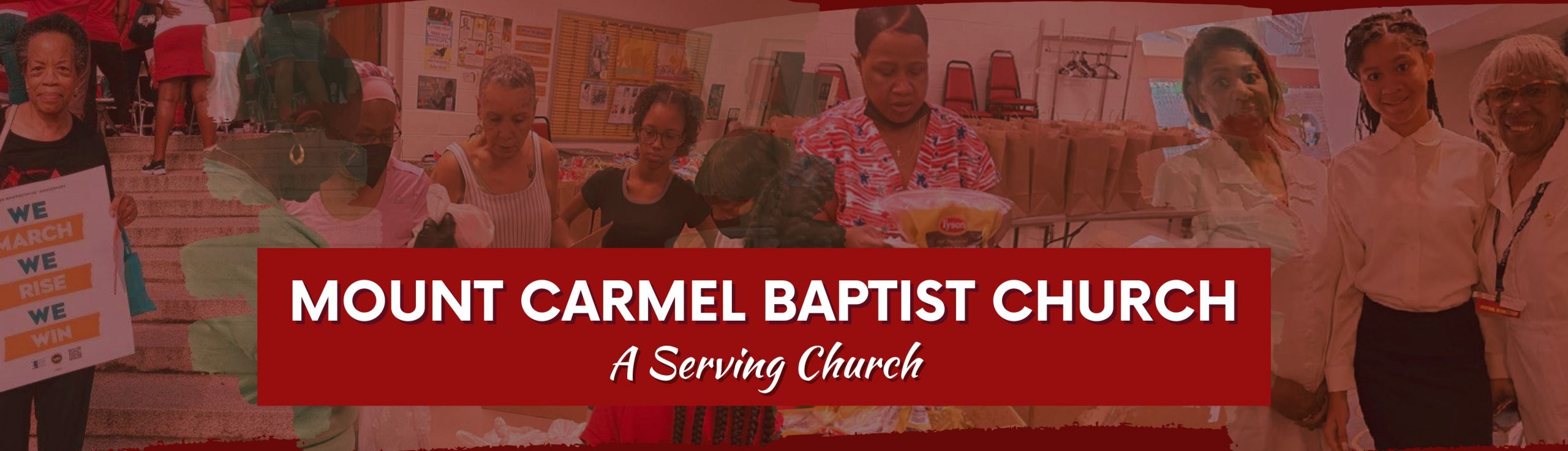 We are Mount Carmel Baptist Church - A serving church